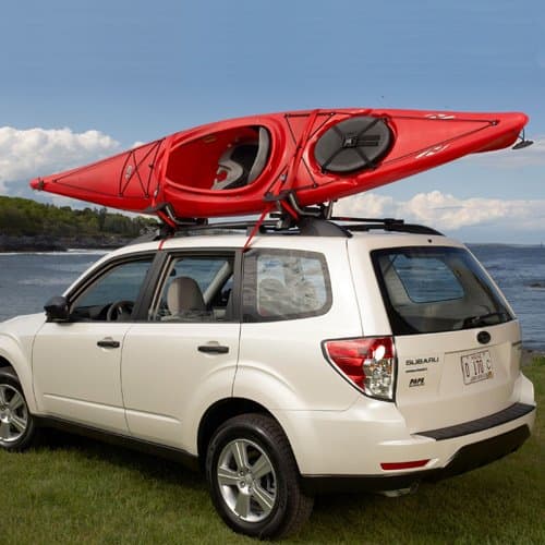 Malone DownLoader J-Style Cradle Fold Down Kayak Carrier Rack